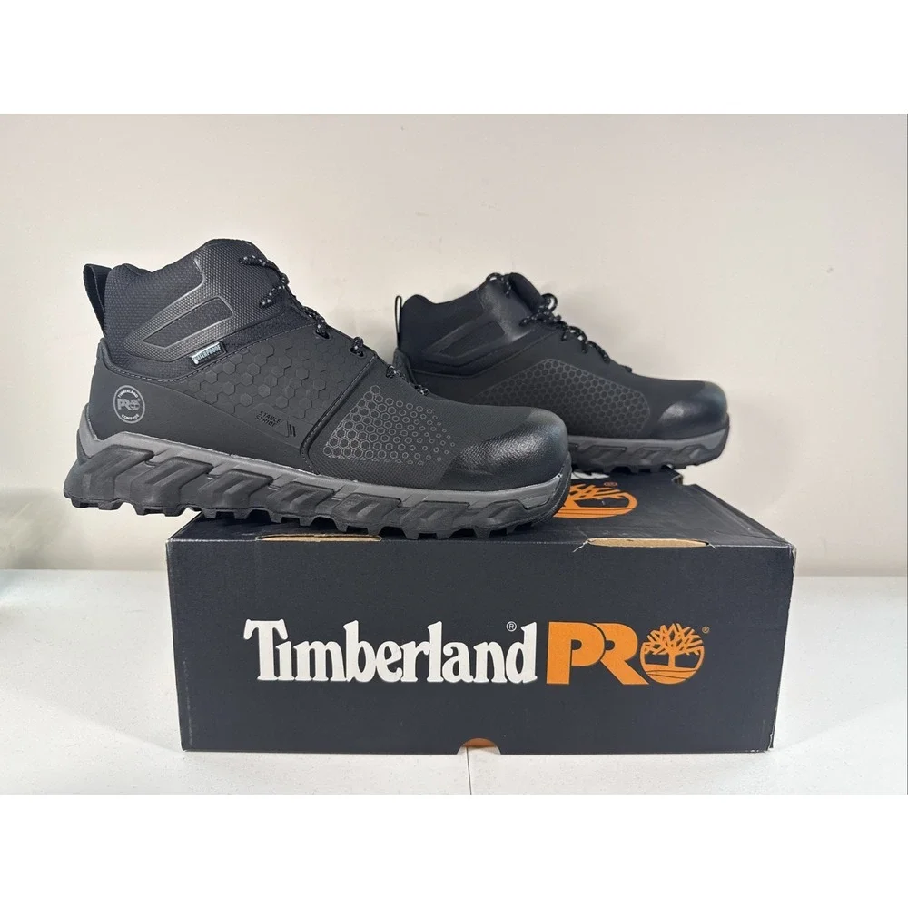 Men's Boots Timberland PRO Ridgework Composite Safety Toe Waterproof Mid 10‎